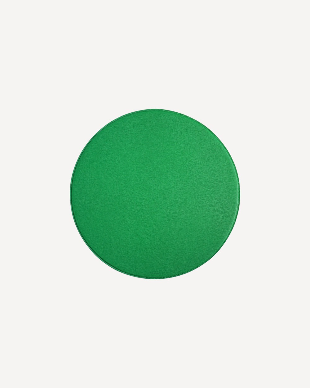 Island Desk Mat | Circle / Green pea