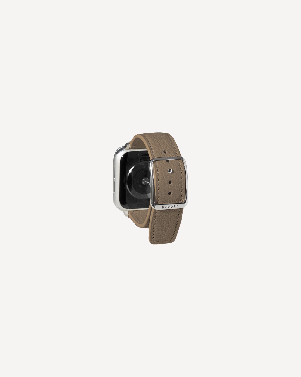 Proper Apple Watch Strap / Mud beige